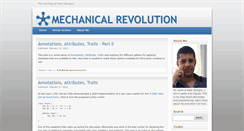 Desktop Screenshot of mechanicalrevolution.com